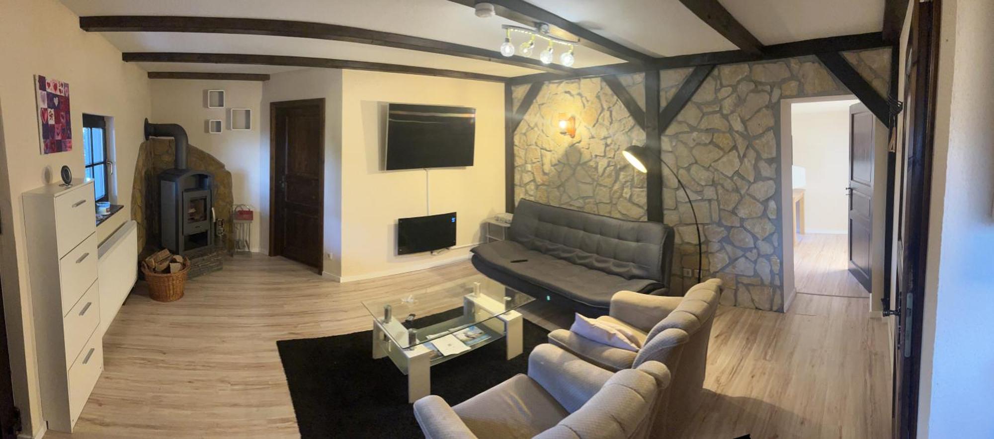 Schicke Wohnung Im Grunen Dreiheide Bagian luar foto